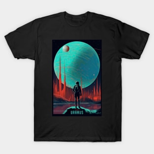The Man in Uranus Sci Fi Parody T-Shirt